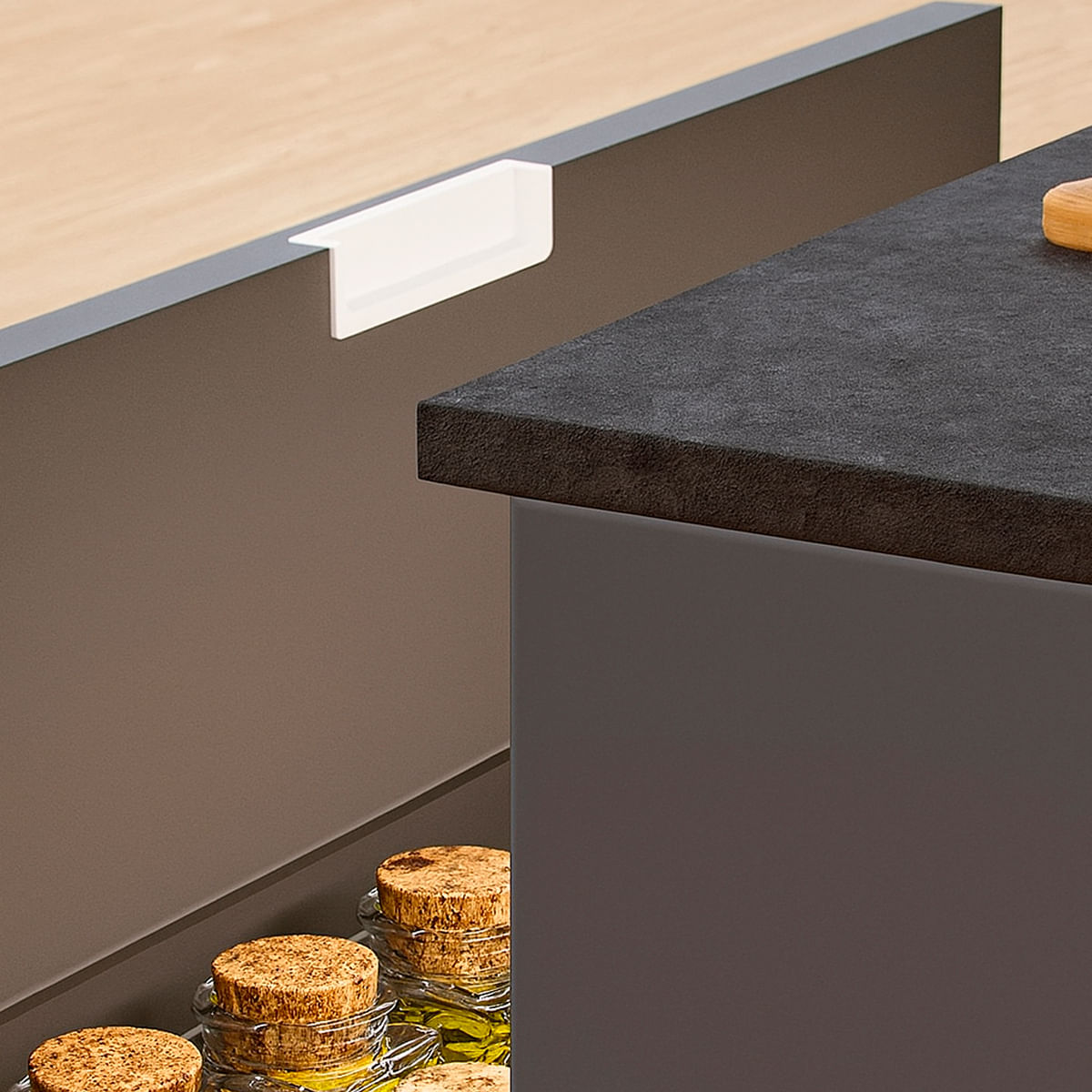 Puxador Dietro Branco Zen 64585_0